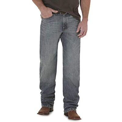 Wrangler Herr 20X 01 tävling avslappnad passform jeans, en storlek, Djupblå, 31W x 36L Wrangler Herr 20X 01 tävling avslappnad passform jeans, en storlek, Djupblå, 31W x 36L