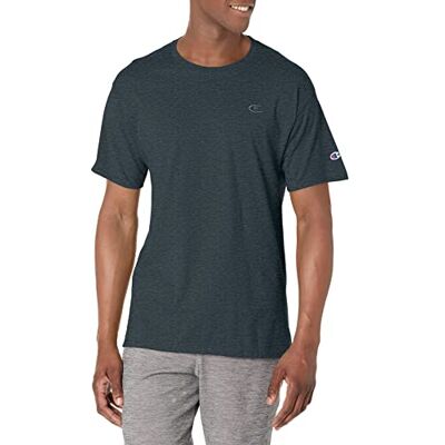 Champion Men's Classic Jersey T-Shirt, Granite Heather, XL Champion Men's Classic Jersey T-Shirt, Granite Heather, XL