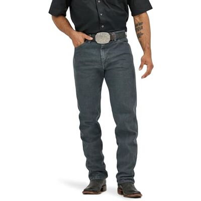 Wrangler Herr Jeans Original Fit Jean , Grått , 28W / 32L Wrangler Herr Jeans Original Fit Jean , Grått , 28W / 32L