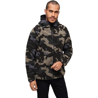Brandit herr Teddyfleece Worker Jacket Arbetarjacka i teddyfleece Brandit herr Teddyfleece Worker Jacket Arbetarjacka i teddyfleece