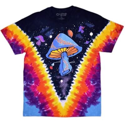 Liquid Blue Flytande blå t-shirt för män Liquid Blue Flytande blå t-shirt för män