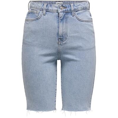 ONLY Onlemily Hw Long DNM shorts Cro741 Noos, blå, 31 ONLY Onlemily Hw Long DNM shorts Cro741 Noos, blå, 31
