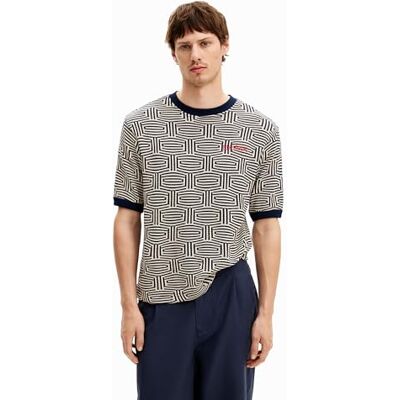 Desigual TS_ARATZ, 5000 marinblå, S, blå, S Desigual TS_ARATZ, 5000 marinblå, S, blå, S