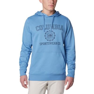 Columbia CSC Basic Logo Hoodie för män, Skyler/Csc-emblem, XL Columbia CSC Basic Logo Hoodie för män, Skyler/Csc-emblem, XL