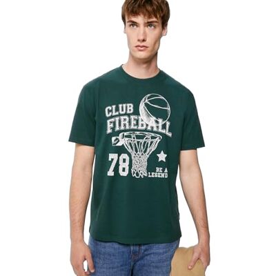 Springfield T-shirt, Grön, M Springfield T-shirt, Grön, M