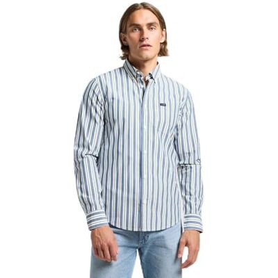 Lee Herr Button Down Shirt, orion stripe, M Lee Herr Button Down Shirt, orion stripe, M