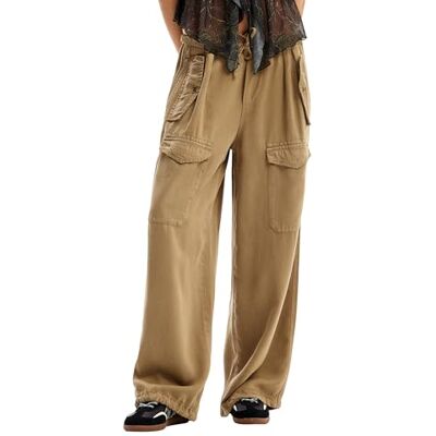 Desigual Pant_Noel, 4092 KAKI, L, Grön, L Desigual Pant_Noel, 4092 KAKI, L, Grön, L
