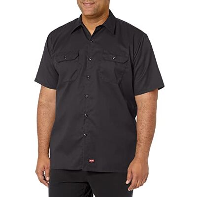 Red Kap Utility Uniformsskjorta för herr, Svart, 3XL Red Kap Utility Uniformsskjorta för herr, Svart, 3XL