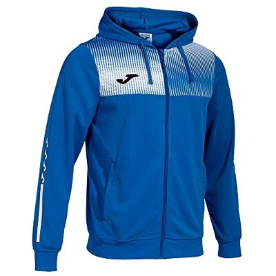 Joma Eco supernova royal vit huva jacka Joma Eco supernova royal vit huva jacka