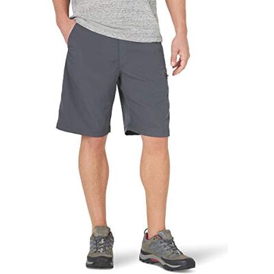 Wrangler Authentics Funktionella shorts, elastiska i sidan, för män, Karbonit, 58 Wrangler Authentics Funktionella shorts, elastiska i sidan, för män, Karbonit, 58