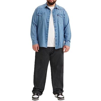 Levi's 501® Original Fit Big & Tall Jeans herr, Crash Courses, 50W / 34L Levi's 501® Original Fit Big & Tall Jeans herr, Crash Courses, 50W / 34L
