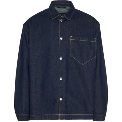 7 For All Mankind Overshirt Origins, Mörkblå, XS 7 For All Mankind Overshirt Origins, Mörkblå, XS