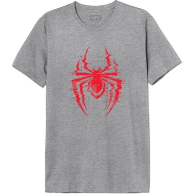 Marvel T-shirt herr, Melange grå, M Marvel T-shirt herr, Melange grå, M