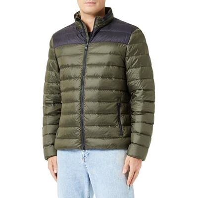 Geox M Regio Jacka, Olivnatt/svart, 50 Geox M Regio Jacka, Olivnatt/svart, 50