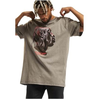 herrar Flying High Oversize Tee, Lightasfal, S herrar Flying High Oversize Tee, Lightasfal, S