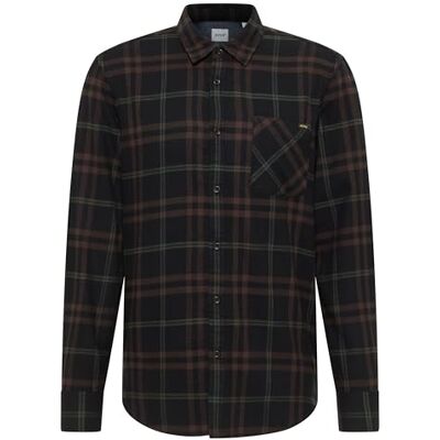 MUSTANG Style Eastbridge, Check Brown Black 12811, XXL MUSTANG Style Eastbridge, Check Brown Black 12811, XXL