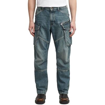 G-STAR RAW Rovic 3D lös denim, Flerfärgad (Vintage Storm D26149-d860-h704), 36W / 32L G-STAR RAW Rovic 3D lös denim, Flerfärgad (Vintage Storm D26149-d860-h704), 36W / 32L