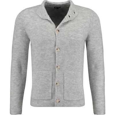 KEY LARGO Luzern jacka för män kofta, Ljusgrå (1104), 3XL KEY LARGO Luzern jacka för män kofta, Ljusgrå (1104), 3XL