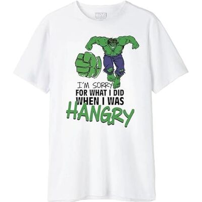 Marvel T-shirt herr, Vitt och blått, XS Marvel T-shirt herr, Vitt och blått, XS