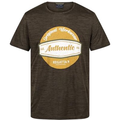 Regatta herr original svett-wickng t-shirt, lätt och andningsbar qick torkning baslager – perfekt för att slappa och utomhus Regatta herr original svett-wickng t-shirt, lätt och andningsbar qick torkning baslager – perfekt för att slappa och utomhus