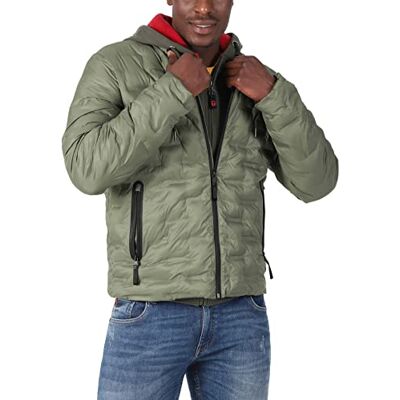 Timezone Bonded jacka 4, Grå oliv, 3XL Timezone Bonded jacka 4, Grå oliv, 3XL