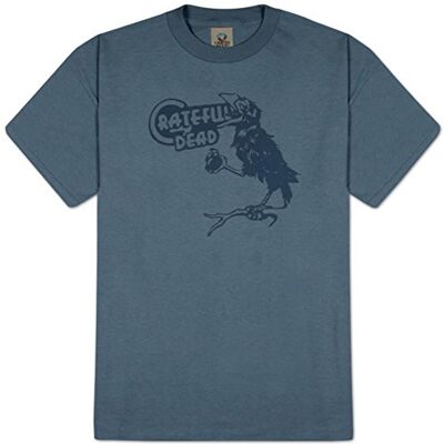 Liquid Blue Fågelsong T-shirt för män, BLÅ, L Liquid Blue Fågelsong T-shirt för män, BLÅ, L