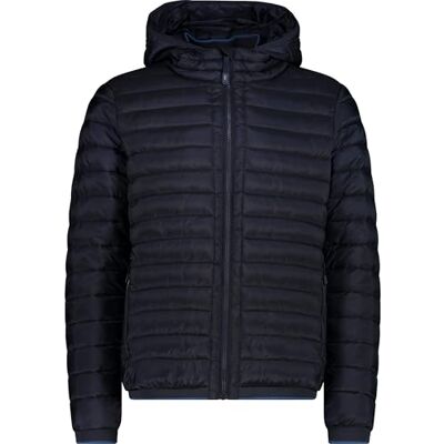 CMP Herrjacka i nylon med fast huva, svart blå, 50 CMP Herrjacka i nylon med fast huva, svart blå, 50