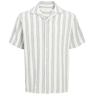 JACK & JONES Jorcoba Stripe Resort Shirt Ss Sn JACK & JONES Jorcoba Stripe Resort Shirt Ss Sn