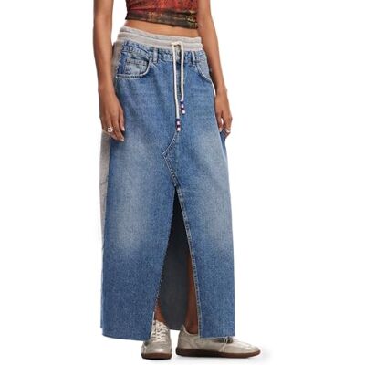 Desigual Fal_Pekin, 5053 denim medium tvätt, M, blå, M Desigual Fal_Pekin, 5053 denim medium tvätt, M, blå, M