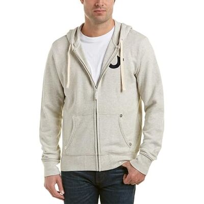 True Religion MA0B129MF3 Huvtröja, Beige, S True Religion MA0B129MF3 Huvtröja, Beige, S