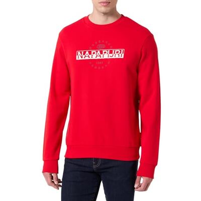 Napapijri Röd bandertröja, Röd, 3XL Napapijri Röd bandertröja, Röd, 3XL
