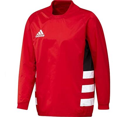 adidas Herrar Rugby Wind Top Anorak, flerfärgad (Escarl/Blanco), XS, Flerfärgad (ESCARL/BLANCO), XS adidas Herrar Rugby Wind Top Anorak, flerfärgad (Escarl/Blanco), XS, Flerfärgad (ESCARL/BLANCO), XS