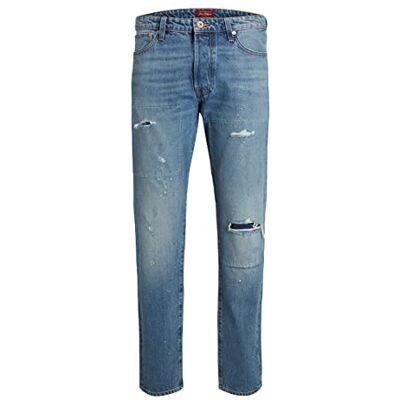 JACK & JONES Herr JJICHRIS JJCOOPER CJ 470 jeans, blå denim, 31/32, Blå denim, 31W x 32L JACK & JONES Herr JJICHRIS JJCOOPER CJ 470 jeans, blå denim, 31/32, Blå denim, 31W x 32L