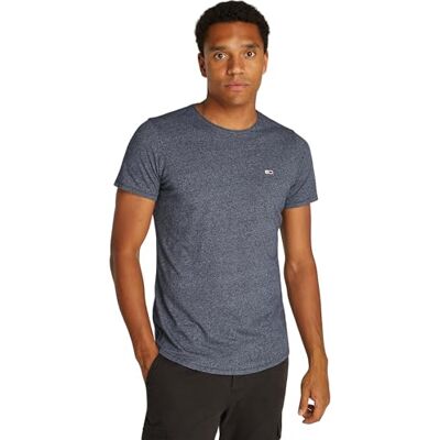 Tommy Jeans herr TJM XSLIM 2-pack Jaspe DM0DM19711 S/S t-shirt, grön (mattgrön/mörk natt marinblå), S, Grön (trötthet grön/mörk natt marinblå), S Tommy Jeans herr TJM XSLIM 2-pack Jaspe DM0DM19711 S/S t-shirt, grön (mattgrön/mörk natt marinblå), S, Grön (trötthet grön/mörk natt marinblå), S