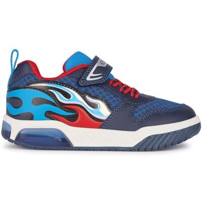 Geox J Inek Boy C, låga gymnastikskor för män, Navy Lt Blue, 36 EU Geox J Inek Boy C, låga gymnastikskor för män, Navy Lt Blue, 36 EU
