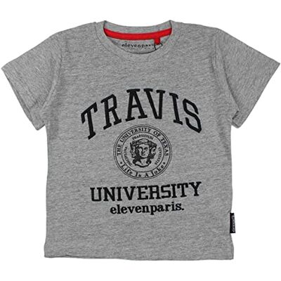 Eleven Paris T-shirt för pojkar, Färg: grå, 8 �r Eleven Paris T-shirt för pojkar, Färg: grå, 8 �r