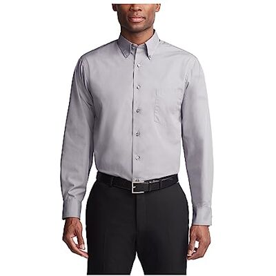 Van Heusen Klänning skjorta för män, Skiffer, XL Van Heusen Klänning skjorta för män, Skiffer, XL