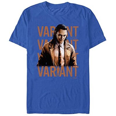Marvel Unisex Loki Variant Poster Organic Kortärmad T-shirt, Ljusblå, XXL Marvel Unisex Loki Variant Poster Organic Kortärmad T-shirt, Ljusblå, XXL