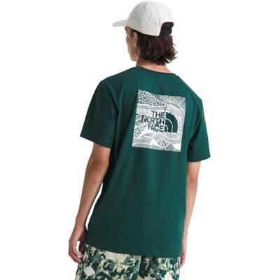 THE NORTH FACE NF0A87NV6GI M S/S Box NSE Celebration T-shirt herr djup Nori storlek XS, Deep Nori, XS THE NORTH FACE NF0A87NV6GI M S/S Box NSE Celebration T-shirt herr djup Nori storlek XS, Deep Nori, XS
