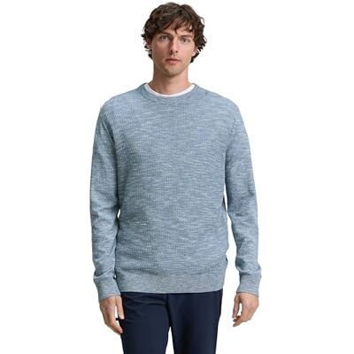 TOM TAILOR herrtröja, 37665 – Mystical Blue Multicolor, M TOM TAILOR herrtröja, 37665 – Mystical Blue Multicolor, M