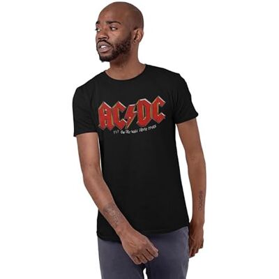 AC/DC T-shirt herr, svart, 3XL AC/DC T-shirt herr, svart, 3XL