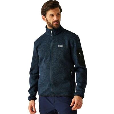 Regatta herr Newhill hel dragkedja fleece stretch varm utomhus vinter lager topp Regatta herr Newhill hel dragkedja fleece stretch varm utomhus vinter lager topp