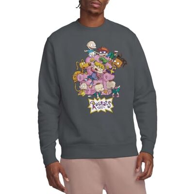 rugrats Stol Crew Sweatshirt, Träkol, X-Large, Träkol, XL rugrats Stol Crew Sweatshirt, Träkol, X-Large, Träkol, XL