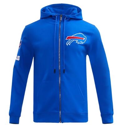 Pro Standard herr Nfl Classic Chenille bomull dubbel stickad hel dragkedja huvtröja huva tröja Pro Standard herr Nfl Classic Chenille bomull dubbel stickad hel dragkedja huvtröja huva tröja