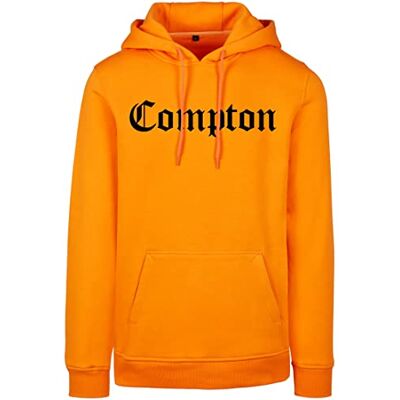Tee Compton hoodie Paradise orange S huvtröja tröja för män, S, Paradis orange, S Tee Compton hoodie Paradise orange S huvtröja tröja för män, S, Paradis orange, S
