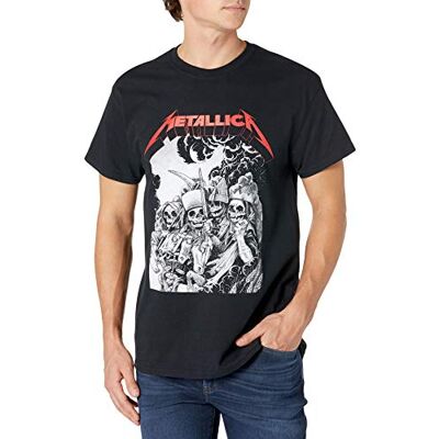 Metallica mäns Limited Edition Standard T-shirt, Svart, S Metallica mäns Limited Edition Standard T-shirt, Svart, S
