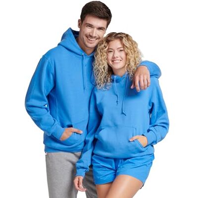 Russell Athletic Dri Power Hooded Sweatshirt, S, Collegiate Blue Russell Athletic Dri Power Hooded Sweatshirt, S, Collegiate Blue