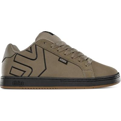 Etnies Fader – klassisk skate Heritage stil med trendig, voluminös look, förstärkt kupsula, vadderad passform, vardagsneaker, Varm grå svart, 48 EU Etnies Fader – klassisk skate Heritage stil med trendig, voluminös look, förstärkt kupsula, vadderad passform, vardagsneaker, Varm grå svart, 48 EU