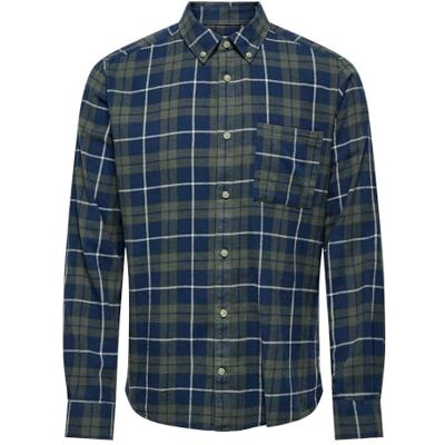 Only & Sons ONSRAL LS Slim Check Shirt, Russin, L Only & Sons ONSRAL LS Slim Check Shirt, Russin, L