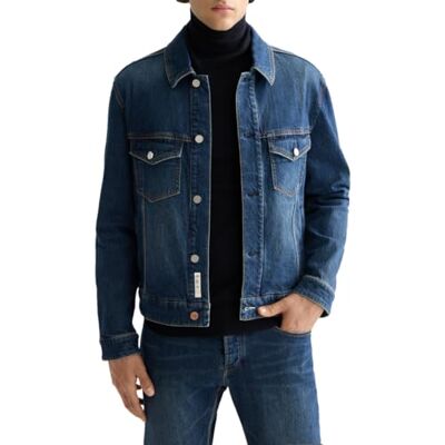 Scotch & Soda jeansjacka för män, Let It Rain 410, XL Scotch & Soda jeansjacka för män, Let It Rain 410, XL